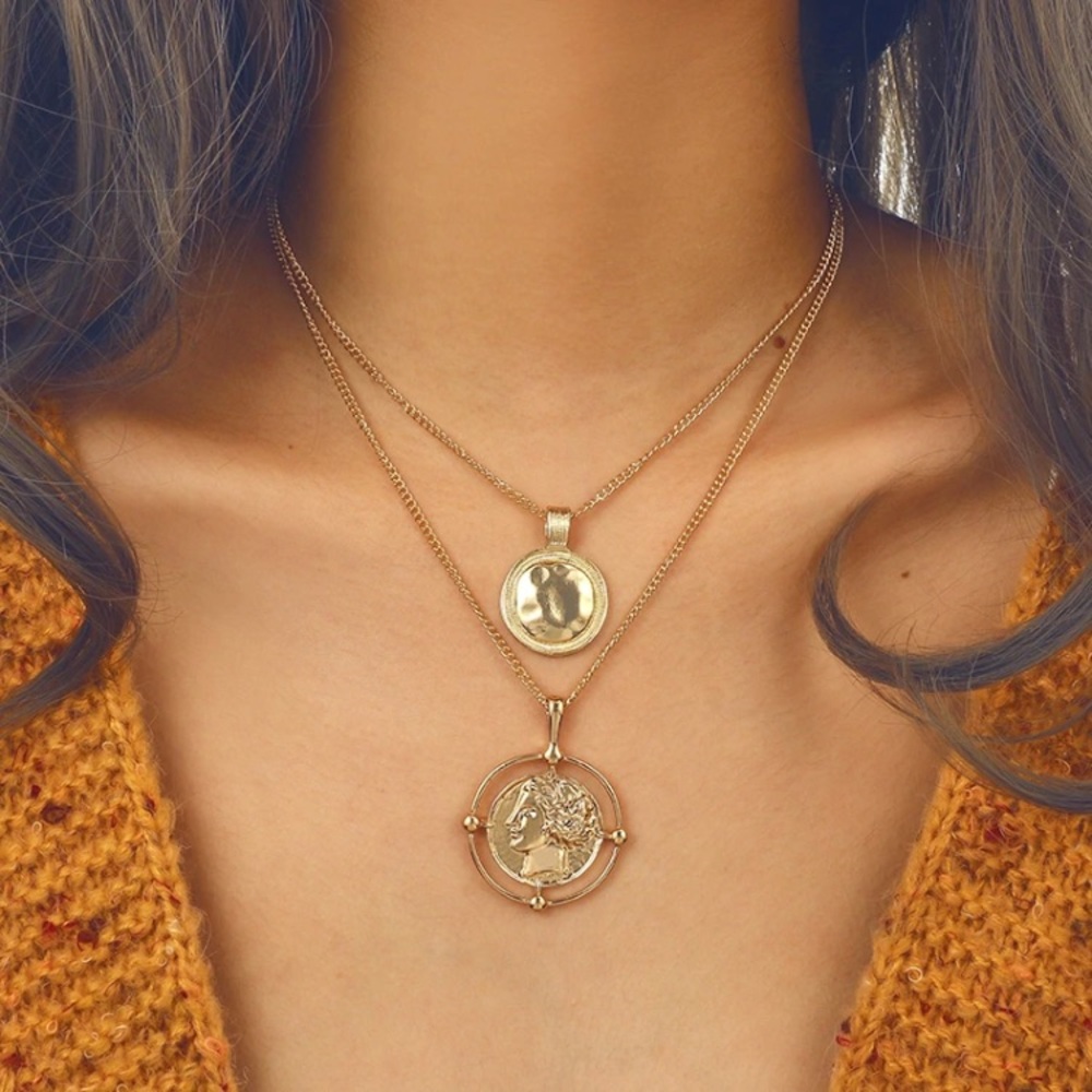 Gold Coin Necklace